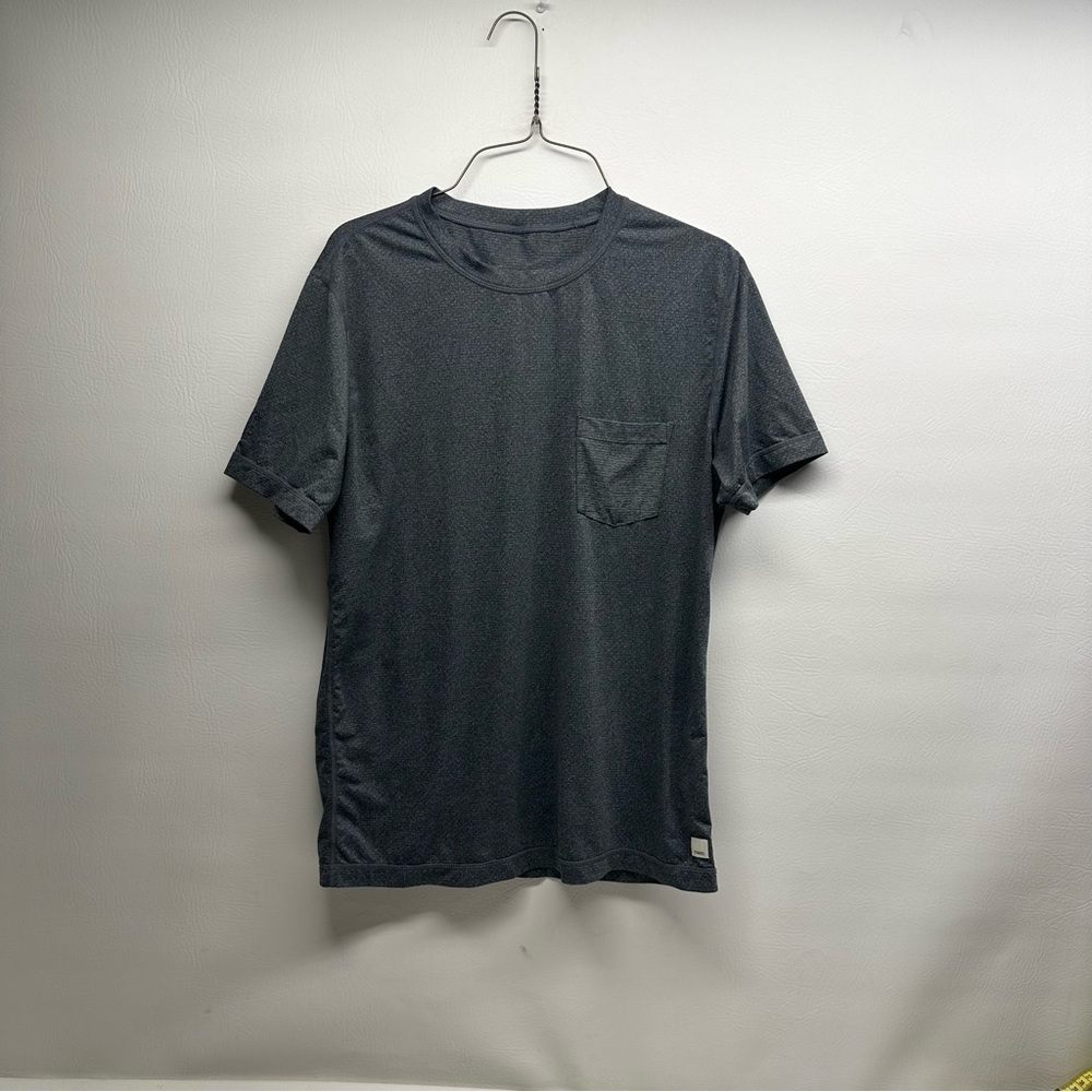 VUORI Men's Dark Gray T-Shirt SIZE SMALL ATHLETIC